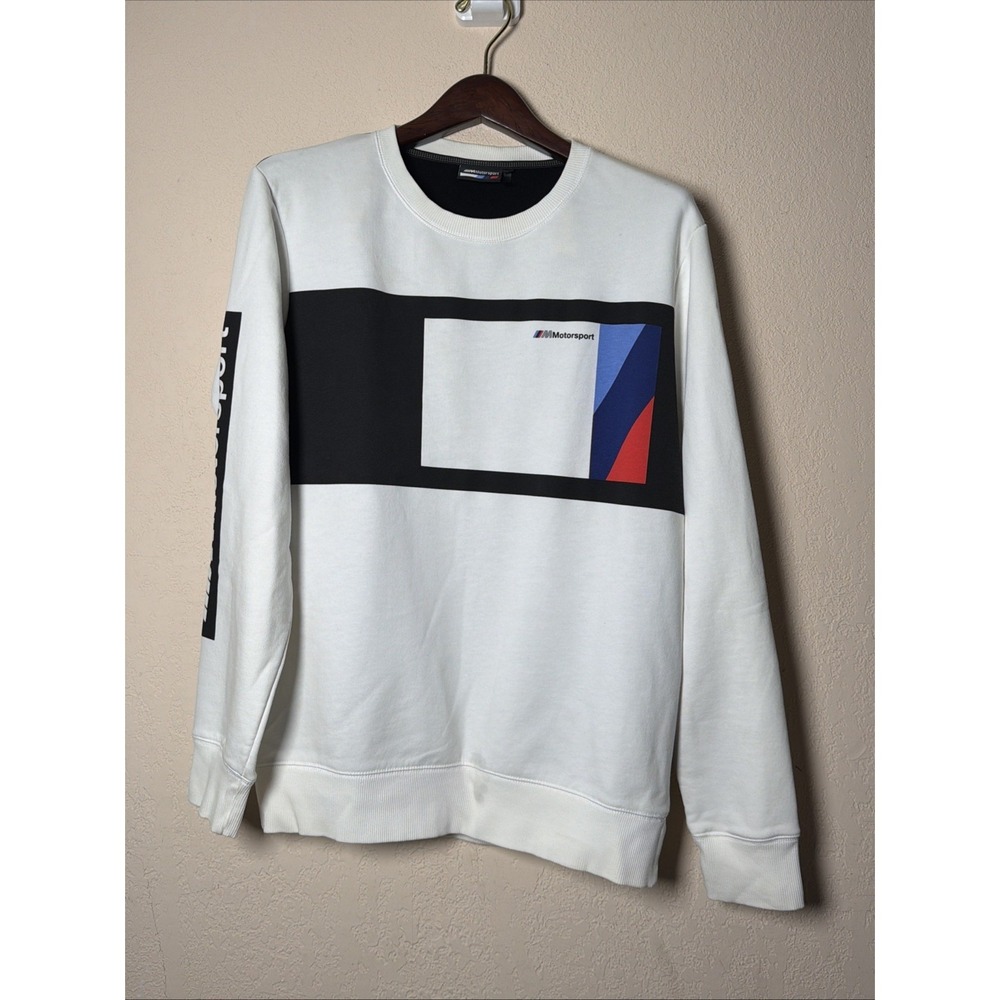 MEN'S BMW M Series MOTORSPORT SWEATER Medium Logo Large Print 80142461111